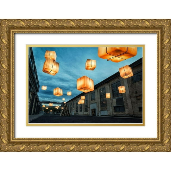John Wilhelm is a Photoholic 14x11 Gold Ornate Wood Framed with Double Matting Museum Art Print Titled - Jungkunst