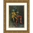 thumbnail image 1 of John William Waterhouse 11x14 Gold Ornate Wood Frame and Double Matted Museum Art Print Titled - Touchstone, the Jester, 1 of 4