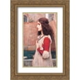 thumbnail image 1 of John William Waterhouse 2x Matted 20x24 Gold Ornate Framed Art Print 'Juliet ', 1 of 2