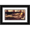 thumbnail image 1 of John William Waterhouse 2x Matted 24x16 Black Ornate Framed Art Print 'Sweet Nothings', 1 of 2