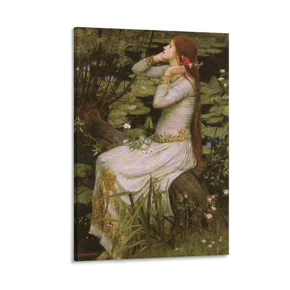 John William Waterhouse Art Poster Print Photo Art Painting Canvas Poster Home Decorative Bedroom Modern Decor Posters Gifts 16x24inch(40x60cm)