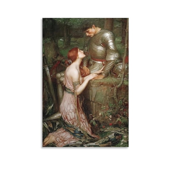 John William Waterhouse Art Poster33 Poster Decorative Painting Canvas Wall Art Living Room Posters Bedroom Painting 16x24inch(40x60cm)