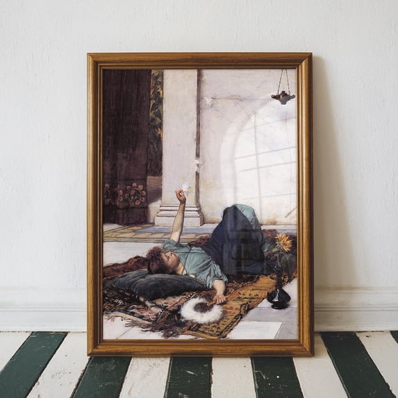 John William Waterhouse Dolce Far Niente Art Reproduction Poster ...