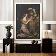 John William Waterhouse Lamia Soldier /Poster Wall Art Reproduction Pre Raphaelite Print, Unframed Paper Poster 8x10in