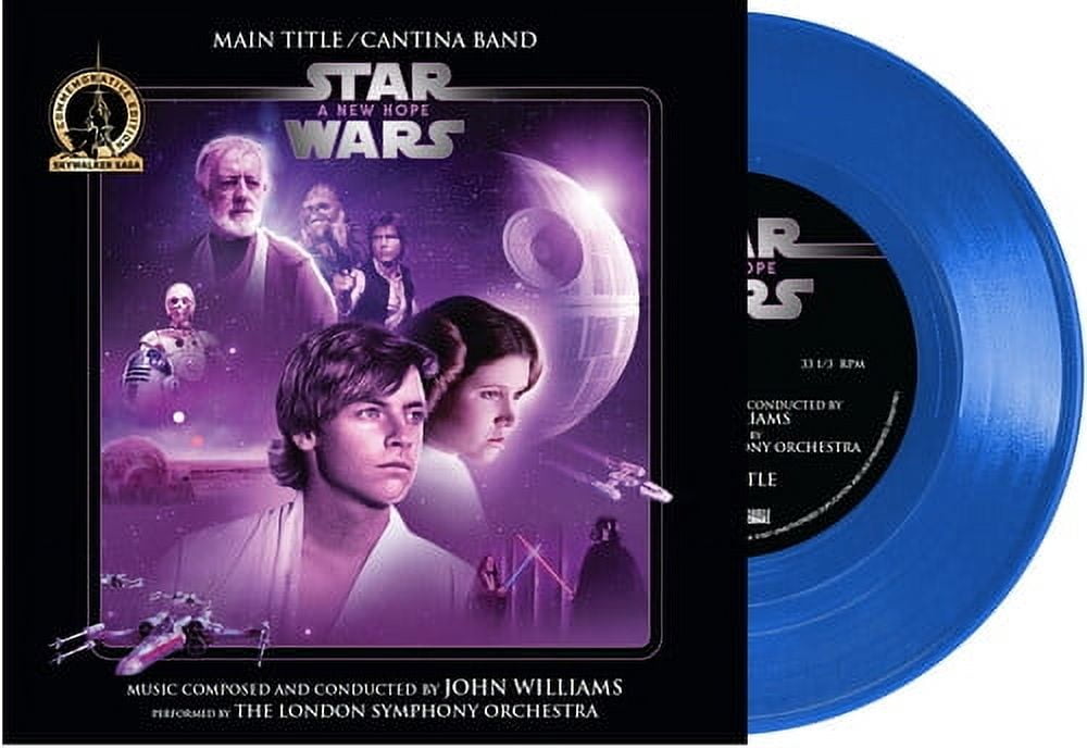 John Williams - Star Wars - A New Hope - Main Title / Cantina Band (Walmart Exclusive) - Soundtracks - Vinyl [7-Inch] [Exclusive]
