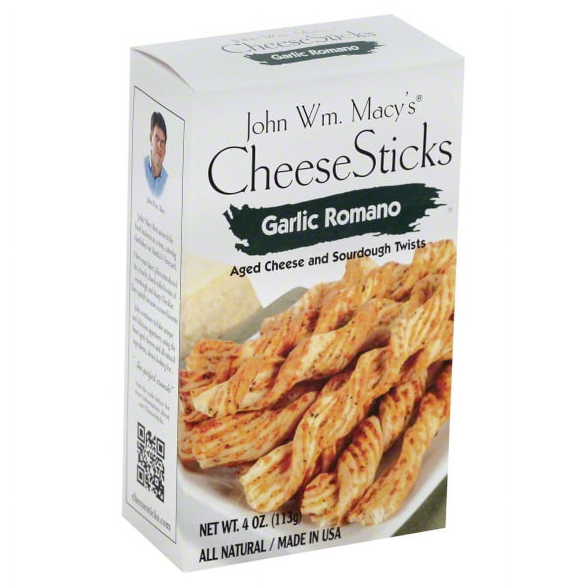 John Wm Macys CheeseSticks John Wm Macys Cheese Sticks, 4 oz