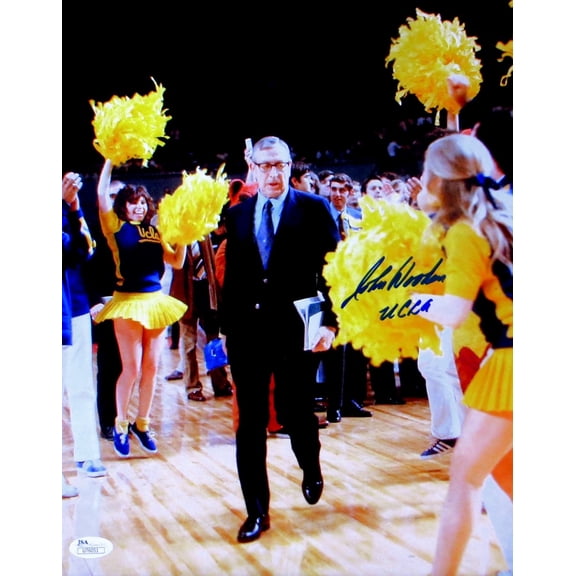 John Wooden Signed Autographed 11X14 Photo UCLA Bruins Legendary Coach JSA