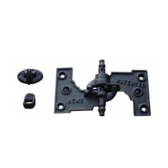John Wright 88-372PC number 3 TGIC Black Powder Hinges - WeatherWright