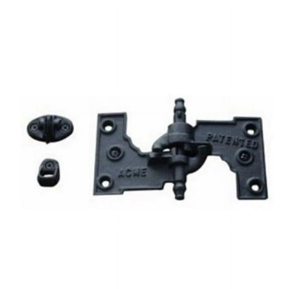 John Wright 88-377PC number 0 TGIC Black Powder Hinges - WeatherWright