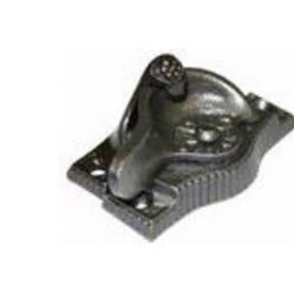 John Wright 88-453 Victorian Window Lock - Vintage Iron - 2-1/2in. x 1-5/8in.
