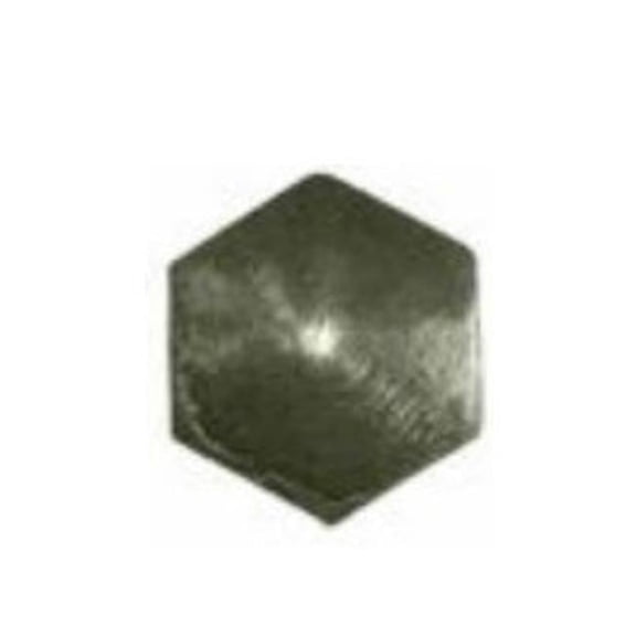 John Wright 88-710.75 in. Hexagon Knob Iron Finish