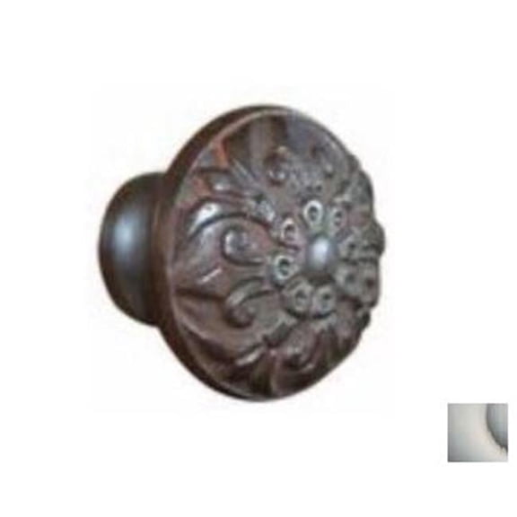 John Wright 88-732 1 in. Fleur-de-lis Satin Finish