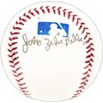 John "Zeke" Bella Autographed Official MLB Baseball New York Yankees