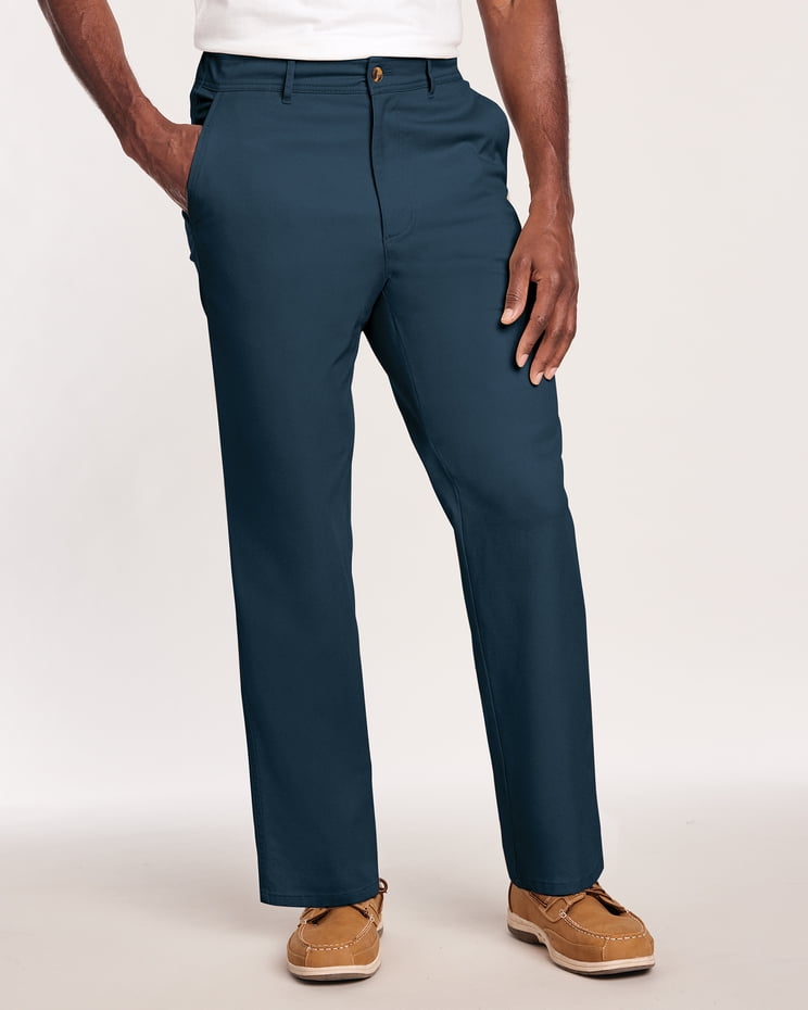 Blair Mens Johnblairflex RelaxedFit BackElastic Casual Chinos