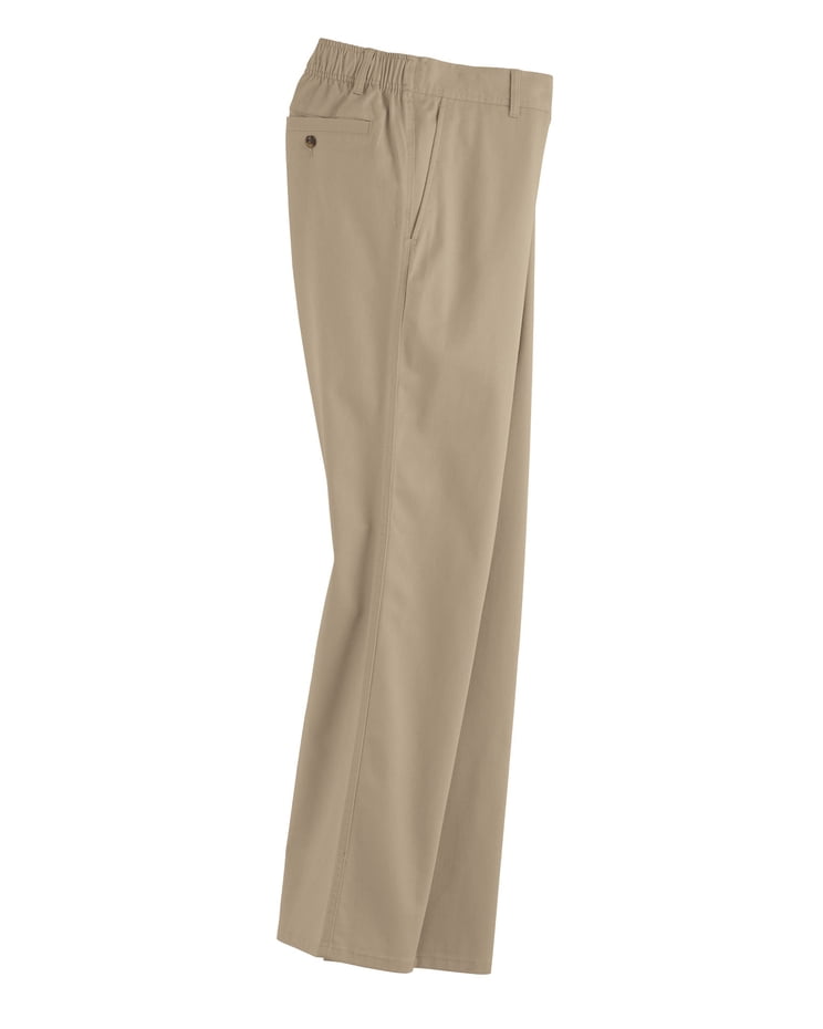 Blair Mens Johnblairflex RelaxedFit BackElastic Casual Chinos