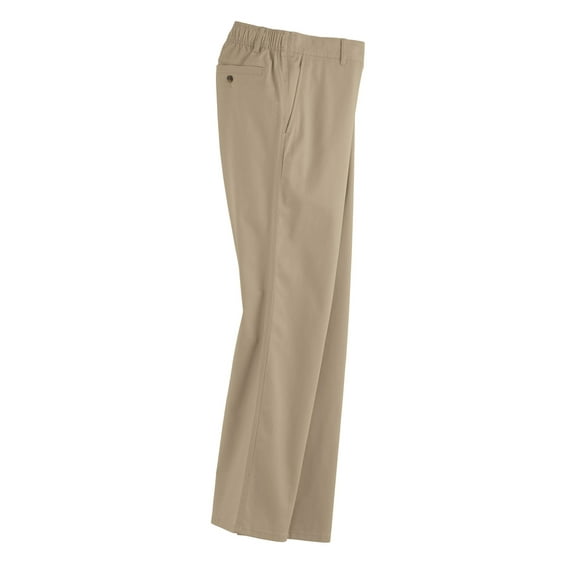 Blair Mens Johnblairflex Relaxed-Fit Back-Elastic Casual Chinos