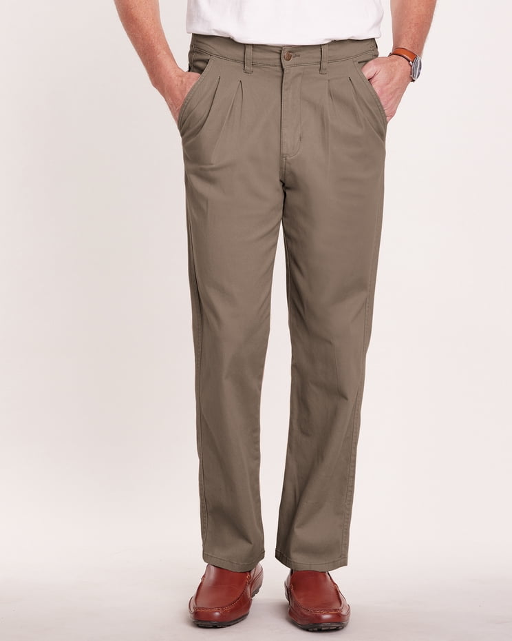 Relaxed Fit Twill Pants