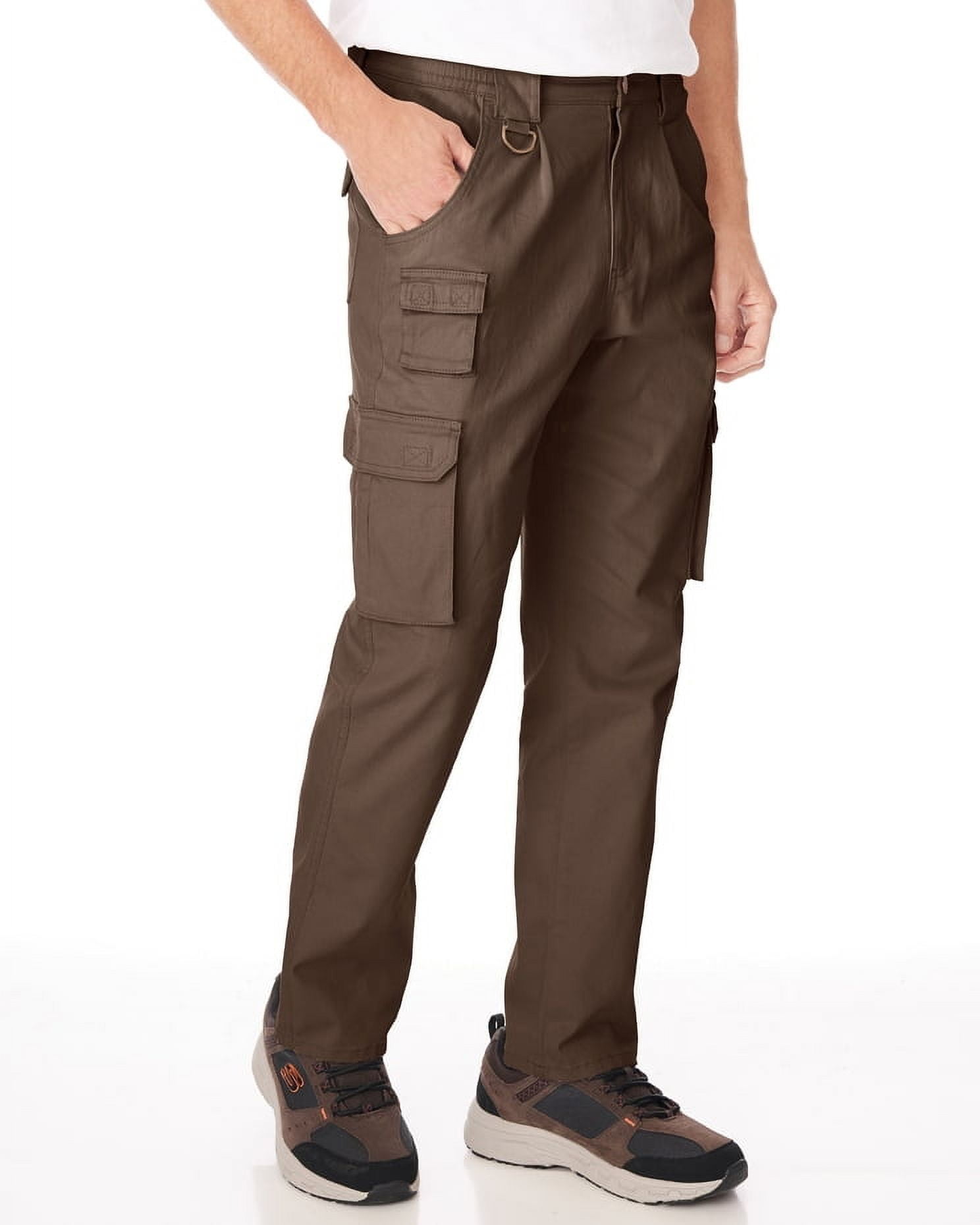 Blair Mens Johnblairflex RelaxedFit SideElastic Cargo Pants