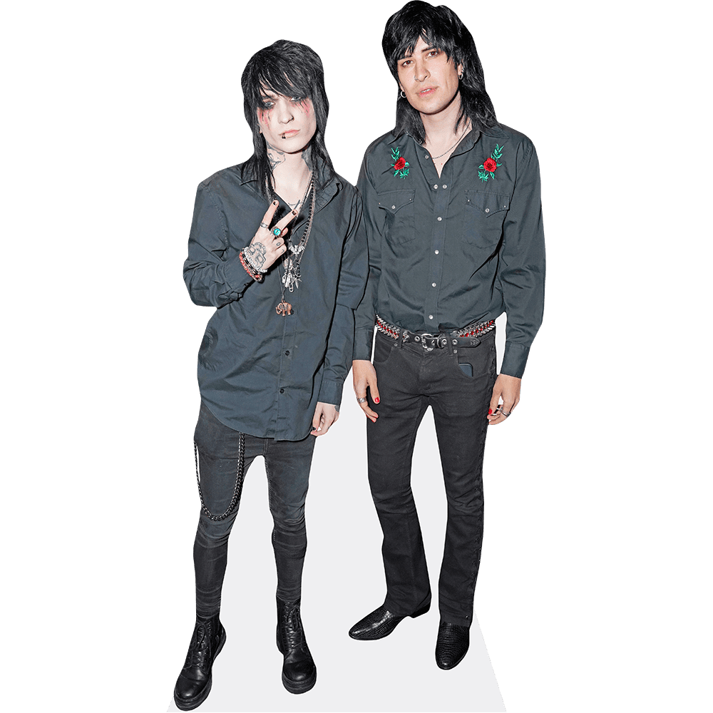 Johnnie Guilbert And Jake ber (Duo 1) Mini Celebrity Cutout