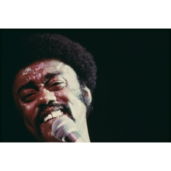 Johnnie Taylor Performs In Chicago During The Annual 'Black Expo' Organized By Operation Push The African American