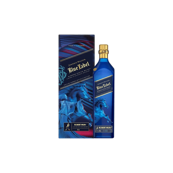 Johnnie Walker Blue Label Lunar New Year Horse Edition Scotch, 750 ml 40% ABV