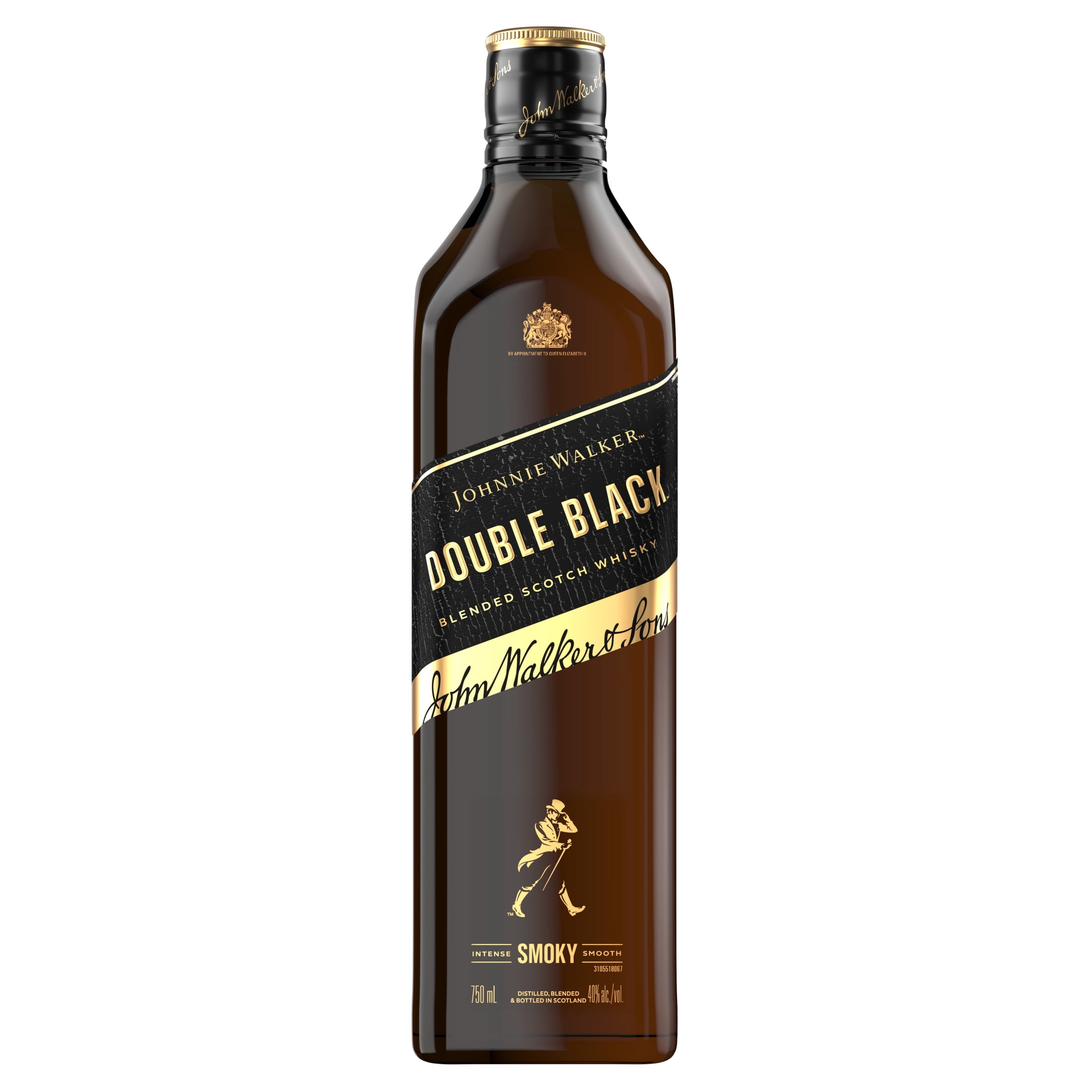 Johnnie Walker, Blended Scotch Whisky, Double Black Label, 750 mL