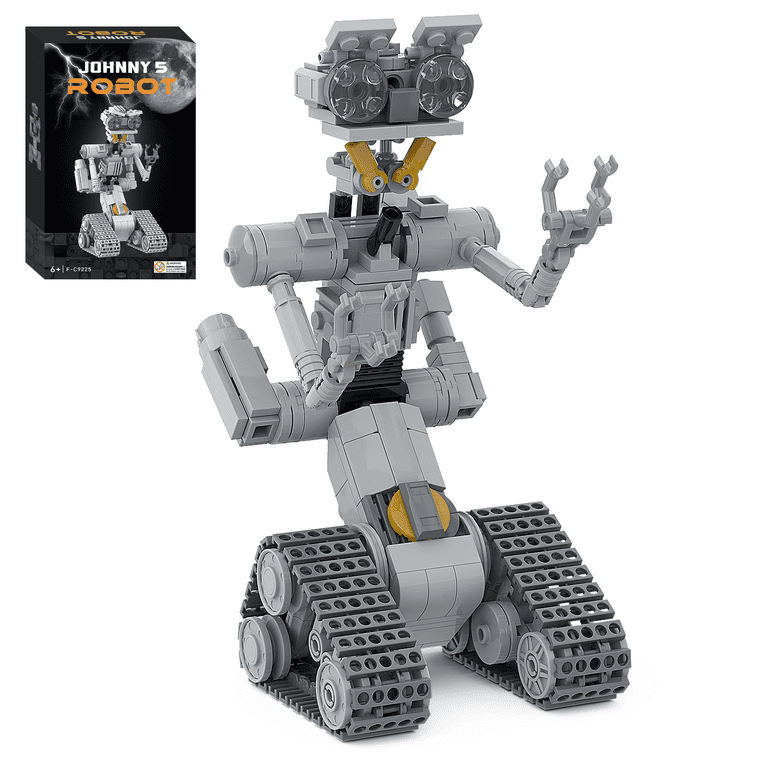Johnny's - mimo Johnny 5 Robot Short Circuit Building Set, Short Open