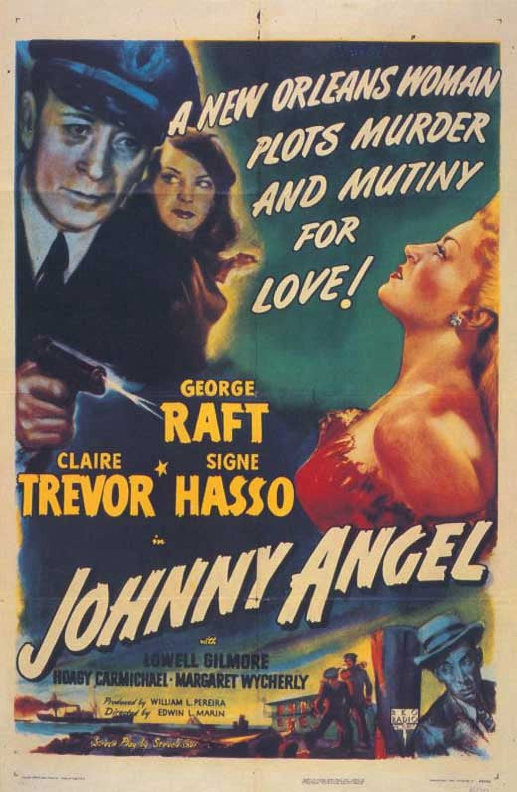 Johnny Angel - movie POSTER (Style A) (11" x 17") (1945) - Walmart.com