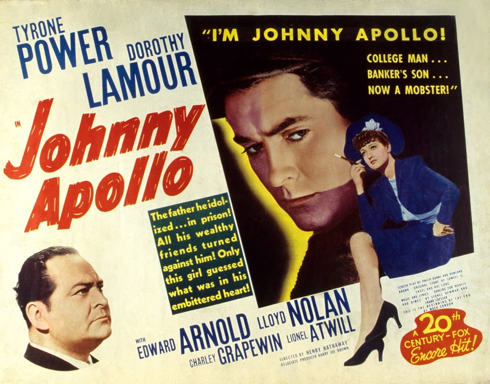 Johnny Apollo Canvas Art - (28 x 22)