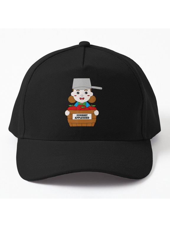 Johnny Appleseed Day Baseball Cap, September 26 Orchard Farmer Graphic Design, Classic Hat