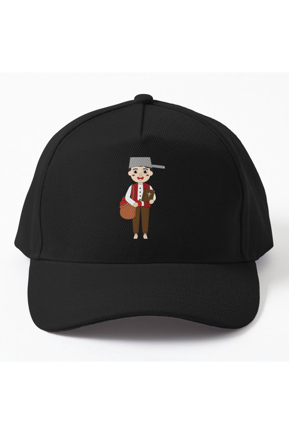 Johnny Appleseed Day Baseball Hat, Apple Tree Orchard Farmer Design, Classic Cap