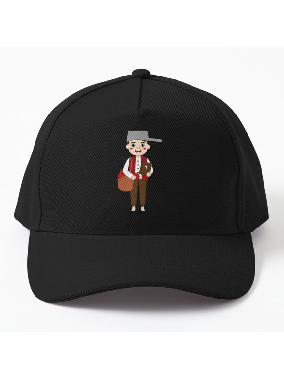 Johnny Appleseed Day Baseball Hat, Apple Tree Orchard Farmer Design, Classic Cap