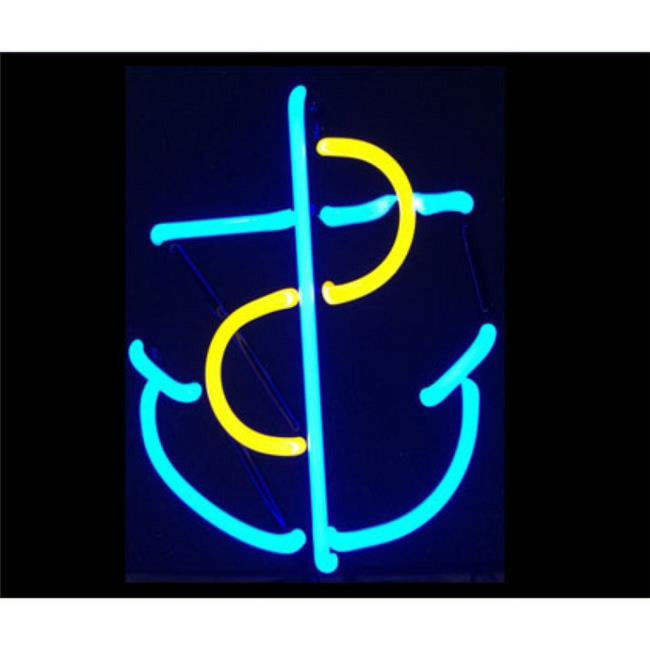 Johnny Austin Neon anchor Anchor Neon Sculpture