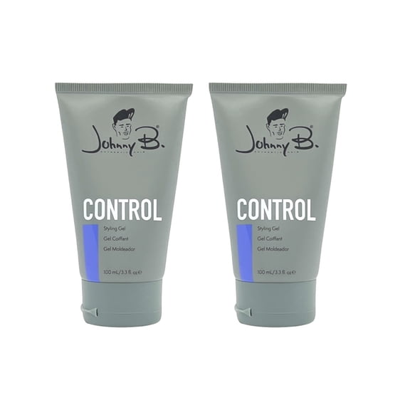 Johnny B Control Styling Gel, 3.3 oz 2 Pack