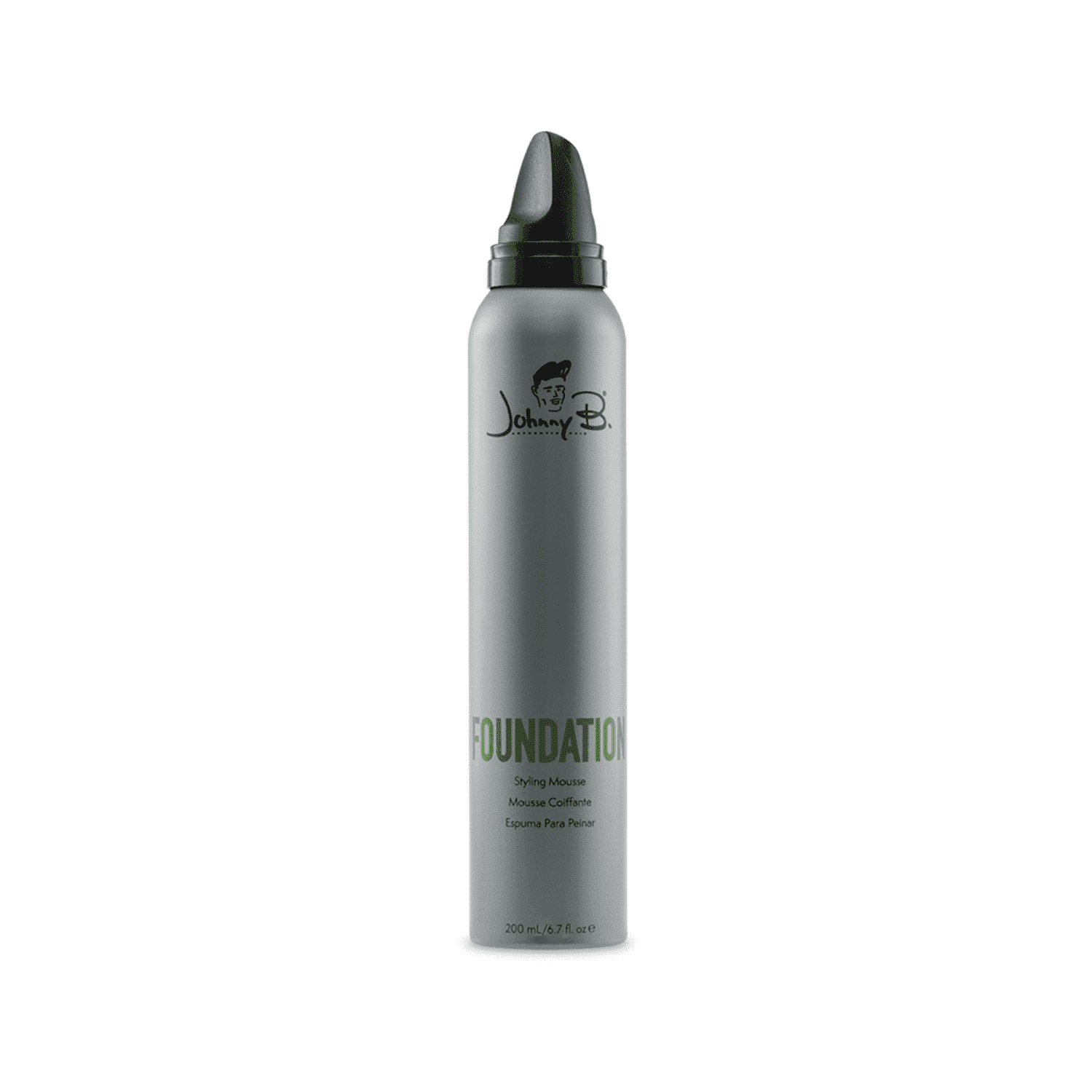 Johnny B. Foundation Hair Styling Mousse, 200mL / 6.7 fl. oz