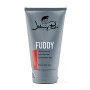 Johnny B. Fuddy Strong Hold Matte Hair Styling Gel, Alcohol Free, 3.3 oz