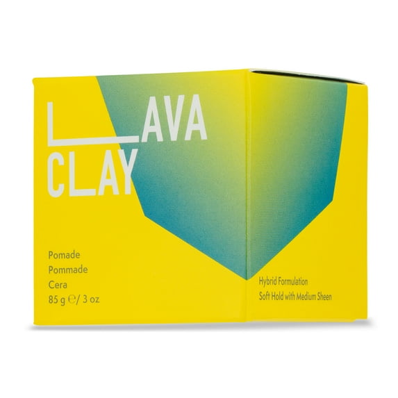 Johnny B Lava Clay Pomade Hair Styling for Fades and Buzz Cuts, 3 oz