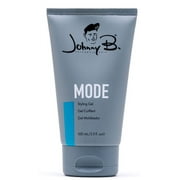 Johnny B Mode Hair Styling Gel for Men, Alcohol-Free, Water Soluble, 3.3 oz.
