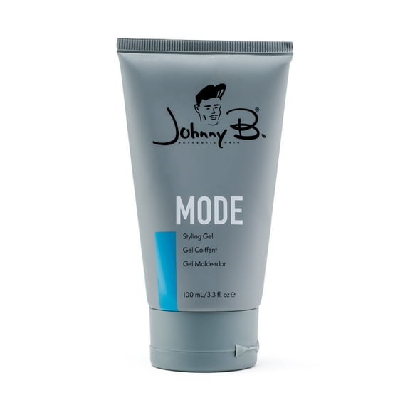 Johnny B Mode Hair Styling Gel for Men, Alcohol-Free, Water Soluble, 3.3 oz.