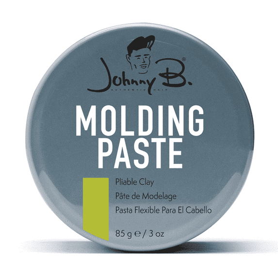 Johnny B Molding Paste, Pliable Hair Clay, 3 oz.