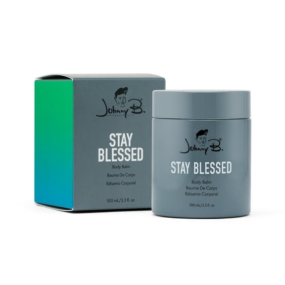 Johnny B. Stay Blessed Body Balm, Moisturizing Lotion for Men 3.3 oz.