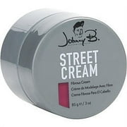 Johnny B. Street Cream, Volumizing Fibrous Hair Styling Cream, 3 oz