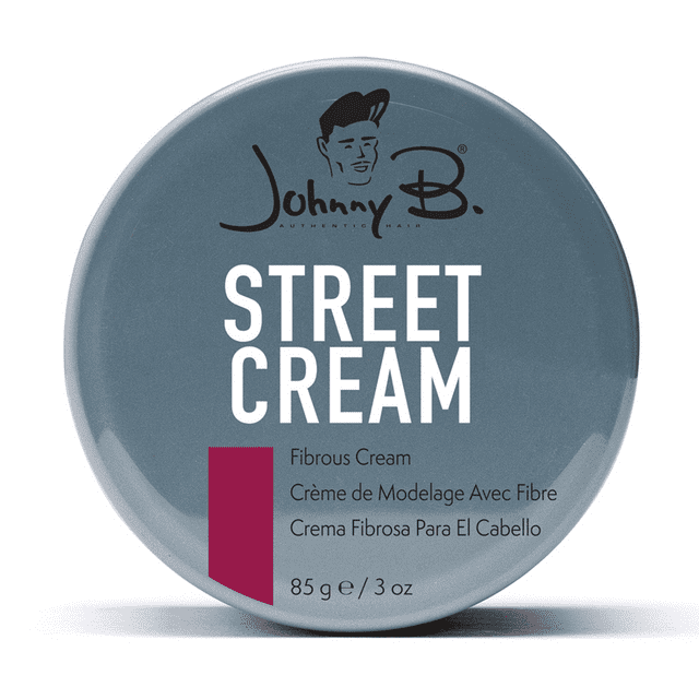 Johnny B Street Cream, Fibrous Hair Cream 3 oz.