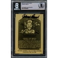 thumbnail image 1 of Johnny Bench Autographed 1989 Hall of Fame Metallic Plaque Card Cincinnati Reds Beckett BAS #16545459, 1 of 2