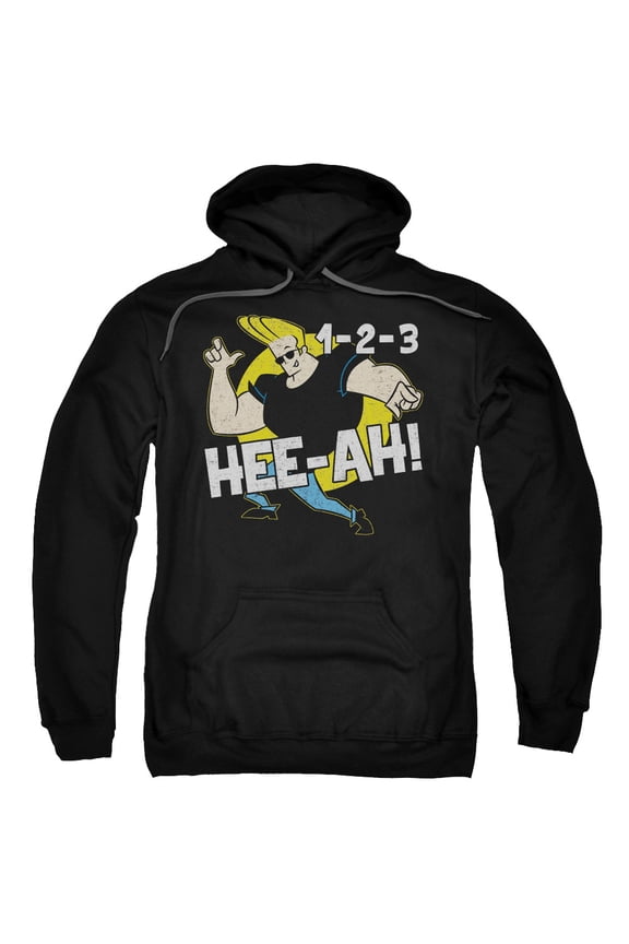 Johnny Bravo - 123 - Pull-Over Hoodie - Medium