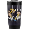 thumbnail image 1 of Johnny Bravo/123 Stainless Steel Tumbler 20 oz Coffee Travel Mug/Cup, Vacuum Insulated & Double Wall with Leakproof Sliding Lid | Great for Hot Drinks and Cold Beverages, 1 of 7