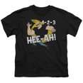 thumbnail image 1 of Johnny Bravo Men's  123 T-shirt Black, 1 of 2