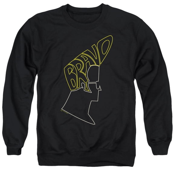 Johnny Bravo - Bravo Hair - Crewneck Sweatshirt - Medium