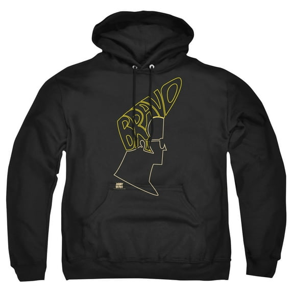 Johnny Bravo - Bravo Hair - Pull-Over Hoodie - Small