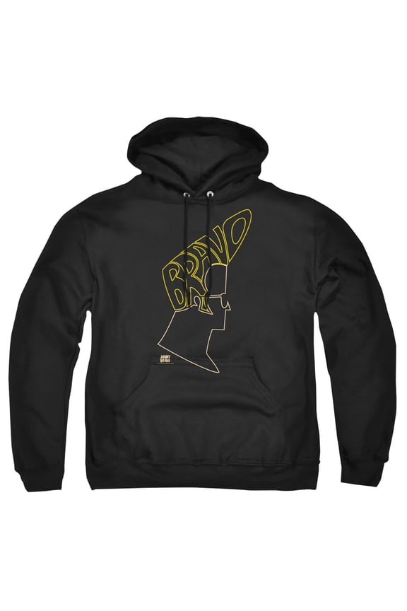 Johnny Bravo - Bravo Hair - Pull-Over Hoodie - X-Large